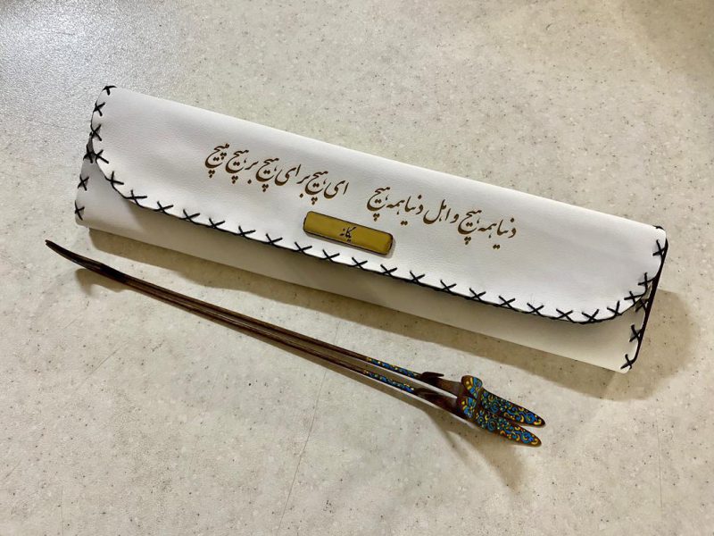کیف مضراب چرم مصنوعی