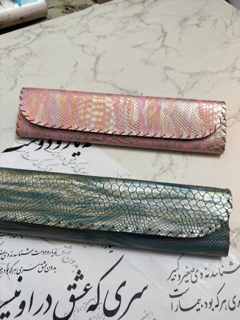 کیف مضراب چرم طبیعی