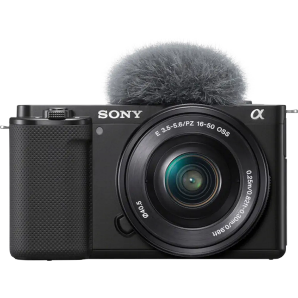 10 مدل از بهترین دوربین های عکاسی 2 دوربین بدون آینه سونی Sony ZV-E10 Mirrorless Camera kit 16-50mm