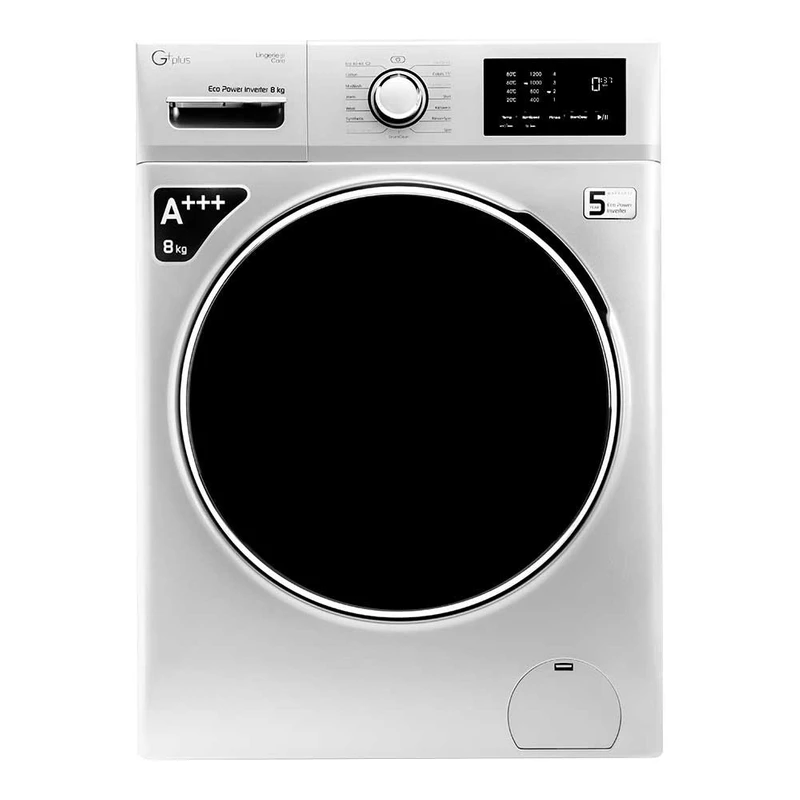 10 مدل ماشین لباسشویی پرفروش که باید بشناسید! 11 ماشین لباسشویی جی پلاس مدل GWM-M8220 ظرفیت ۸ کیلوگرم