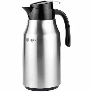 فلاسک ام جی اس 1.9 لیتری FS20113 استیل شیشه صورتی