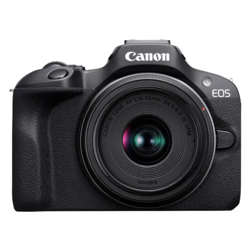 10 مدل از بهترین دوربین های عکاسی 1 دوربین بدون آینه کانن Canon EOS R100 18-45mm