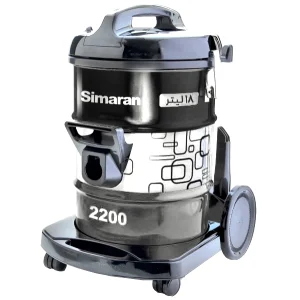 جارو برقی سیماران SVC-2200 سطلی مشکی (سفید)