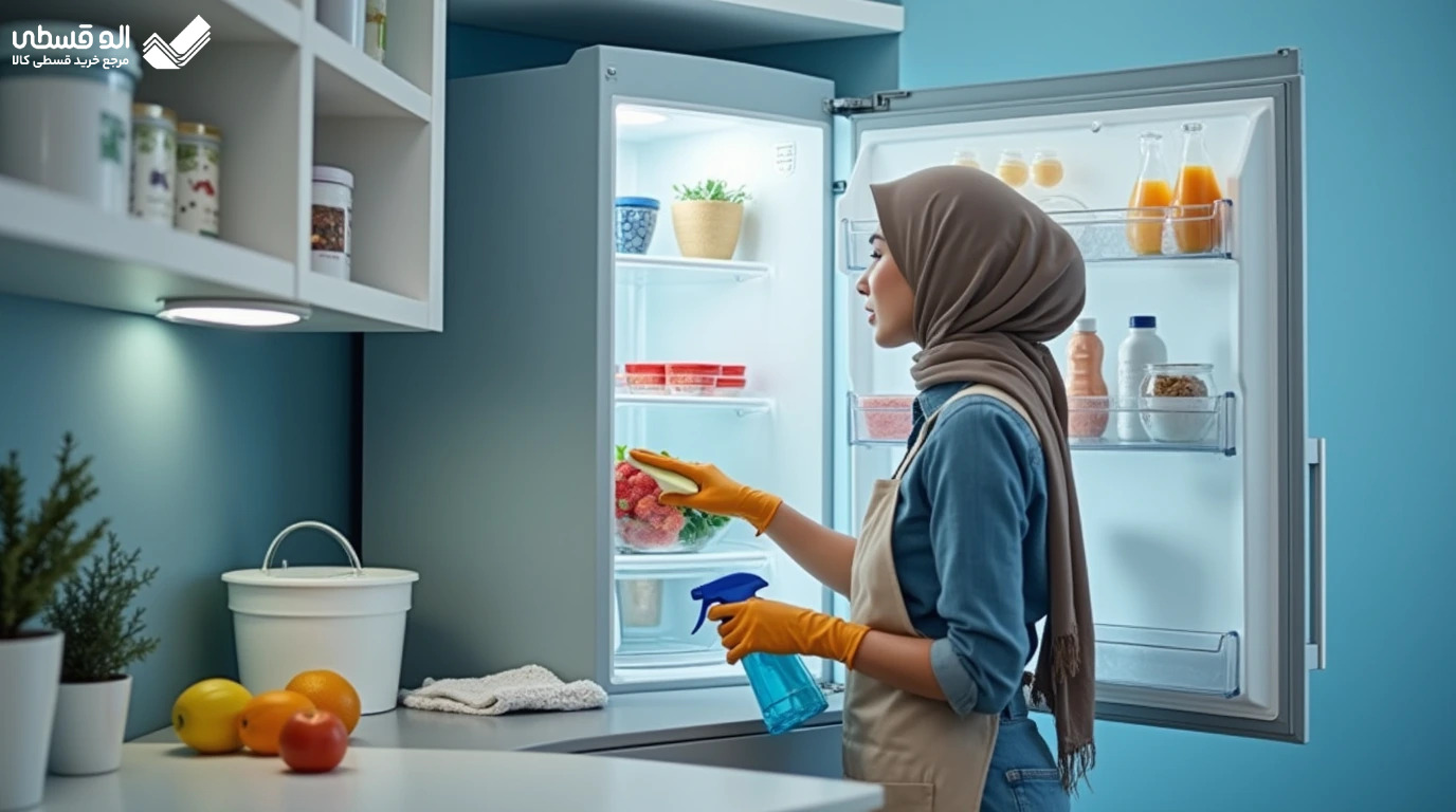 تمیزکردن یخچال تاثیر بسزایی در افزایش طول عمر آن دارد