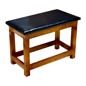 صندلی سنتور با چرم مشکی