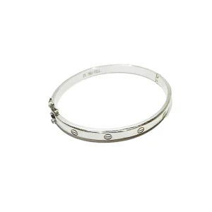 دستبند النگویی لاو کارتیر سفید