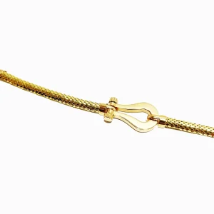 دستبند طلا جسیکا اومگا