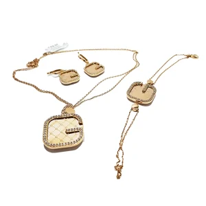 سرویس طلای 18 عیار طرح سلواگلد