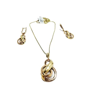 نیم ست طلای 18 عیار آریسان