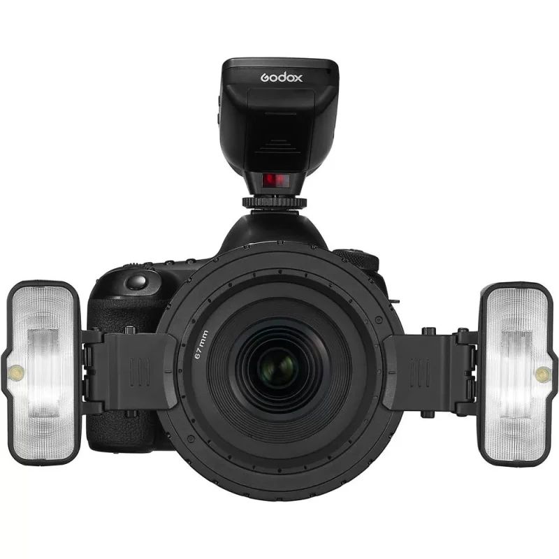 رینگ فلاش گودکس Godox MF12 Macro Flash K2