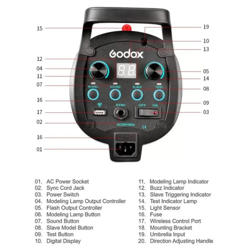 فلاش گودکس Godox QS-600 II Flash