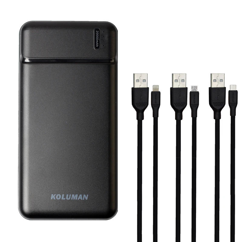 بهترین ایدههای جذاب و خاص برای کادوی روز دختر 10 پاوربانک کلومن مدل KP-017 ظرفیت ۲۰۰۰۰ میلی آمپر ساعت
