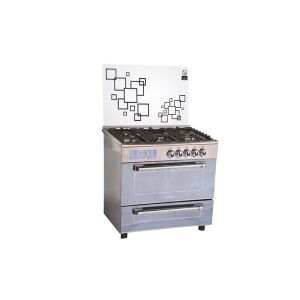 اجاق گاز مبله متان 2015k استيل کشو دار رويه استيل