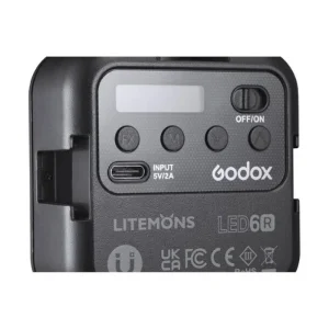 نور RGB گودکس Godox LED6R RGB Led Video Light