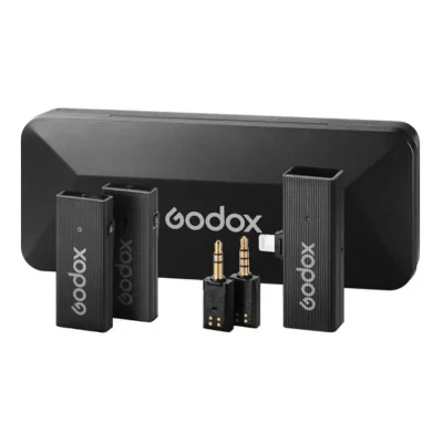 میکروفون بی‌سیم یقه‌ای گودکس Godox MoveLink Mini 2-Person