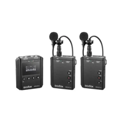 میکروفون بی‌سیم یقه‌ای گودکس Godox UHF WMicS2 Kit 2