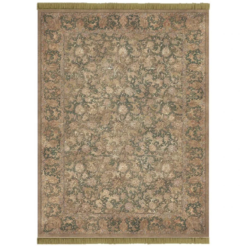 فرش ابریشم نما 1200 شانه کد T1002