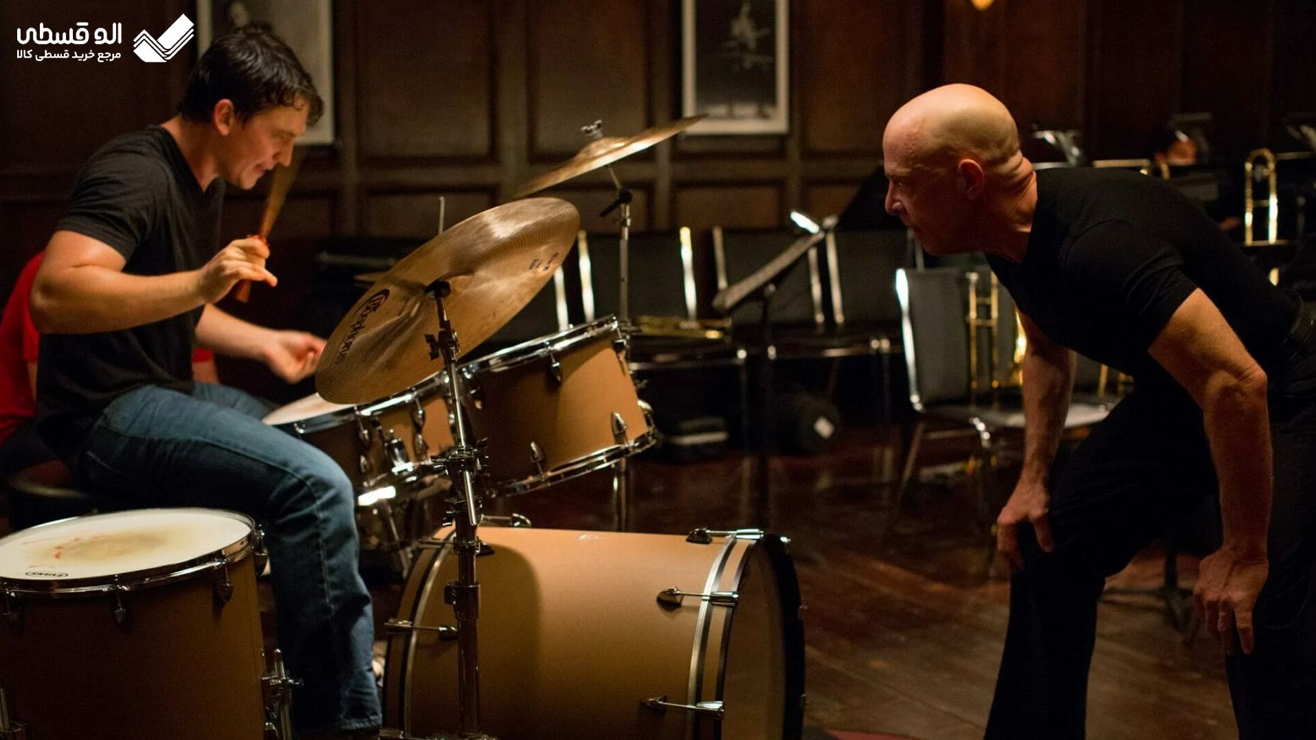 سکانسی از فیلم شلاق Whiplash
