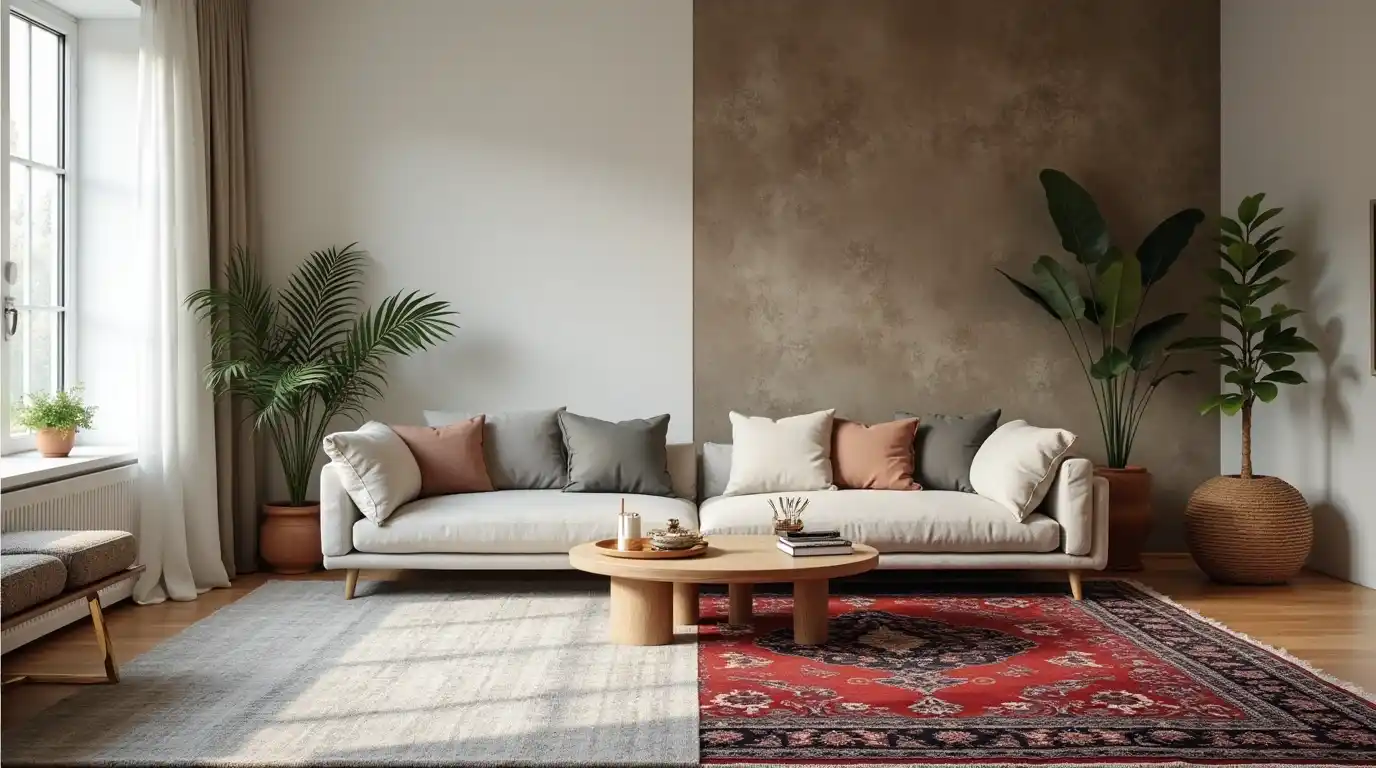 راهنمای جامع خرید فرش: از سنتی تا مدرن 3 فرش سنتی و مدرن