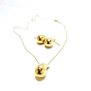 نیم ست طلای 18 عیار بوتکا سه تیکه