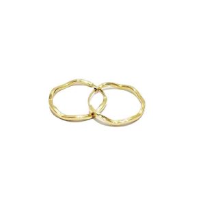 گوشواره‌ی طلا حلقه ای رینگ