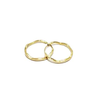 گوشواره حلقه ای رینگ طلا