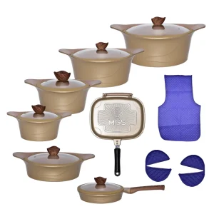 سرویس پخت و پز 19 پارچه ام جی اس کره ای C