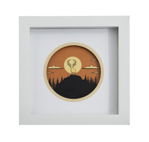 تابلو طلا زرین پارسه طرح غروب