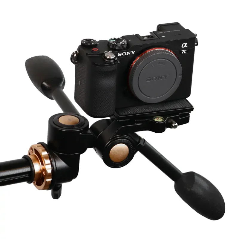 سه پایه دوربین بیک (Beike Q720 Camera Tripod (Black