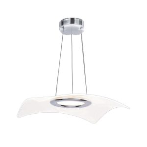 لوستر شیشهای ستاره شمال مربع 30 وات HS1