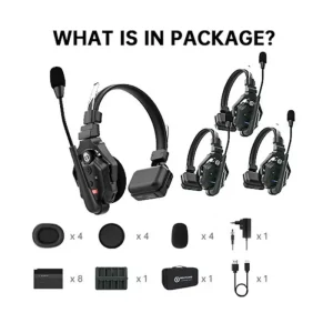 هدست بلوتوثی هالی لند Hollyland Solidcom C1-6S Full