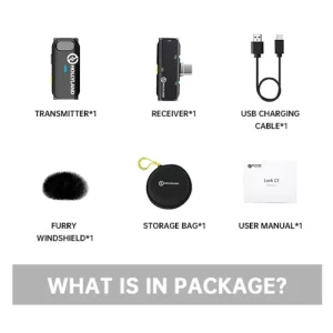 میکروفون یقه ای بی سیم Hollyland Lark C1 Solo