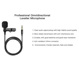 میکروفون با سیم یقه ای هالی لند Hollyland HL-OLM01