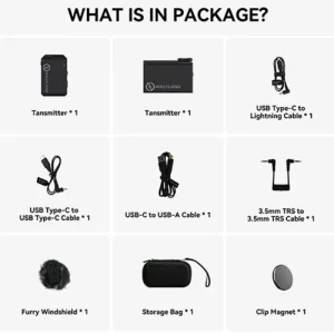 میکروفون یقه ای بی سیم Hollyland Lark Max Solo