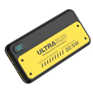 پاوربانک اولتراسور +U-P3 ظرفیت 10000 میلی آمپر ساعت