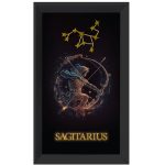 تابلو طلا زرین پارسه طرح زودیاک آذر