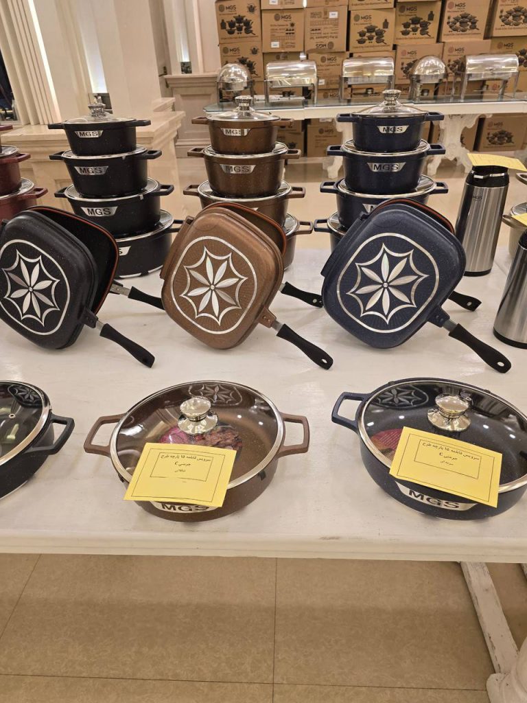 سرویس قابلمه ۱۵ پارچه ام جی اس مدل c آلمانی