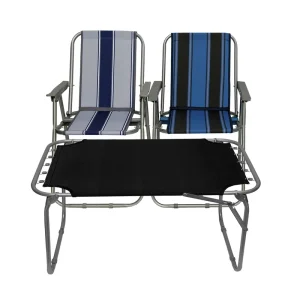 میز و صندلی سفری x3 مجموعه سه عددی