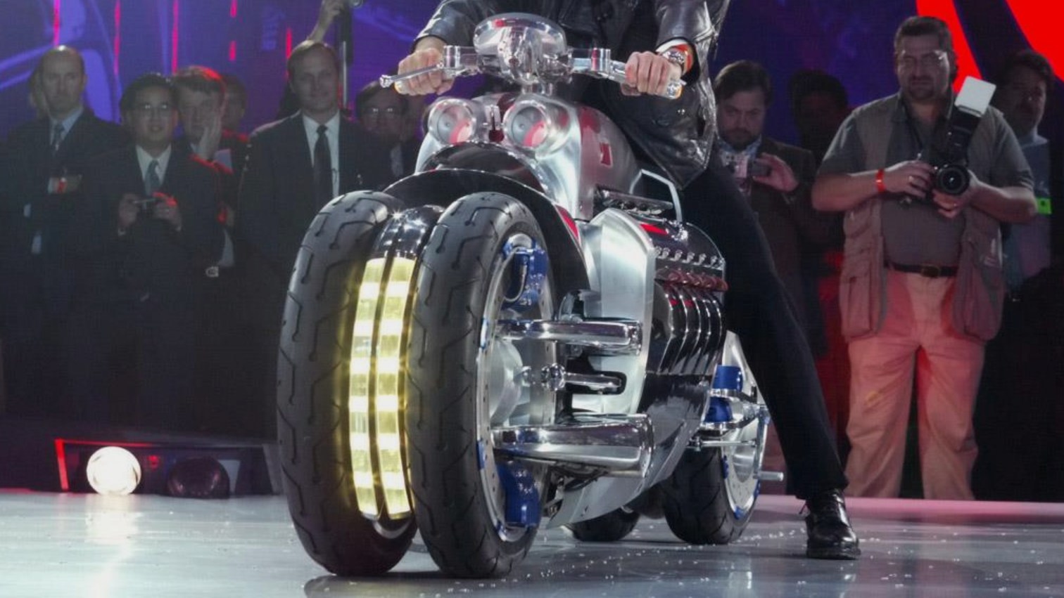 موتور Dodge Tomahawk در حال رونمایی 