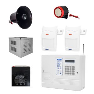 پکیج دزدگیر A470 آنیک با دو چشمی P2