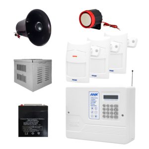 پکیج دزدگیر A470 آنیک با سه چشمی P2