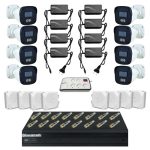 پکیج دوربین مداربسته 8 کانال 5 مگاپیکسل HD سیماران HD8CH5MP-212752