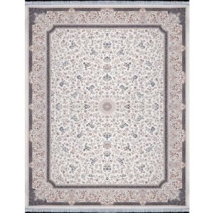 فرش 1500 شانه طرح عمارت زمینه کرم