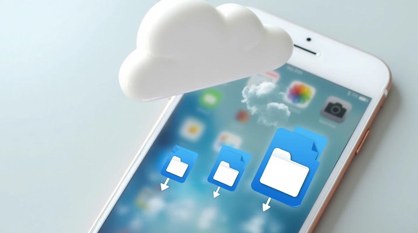 iCloud Drive برای انتقال فایل به آیفون 