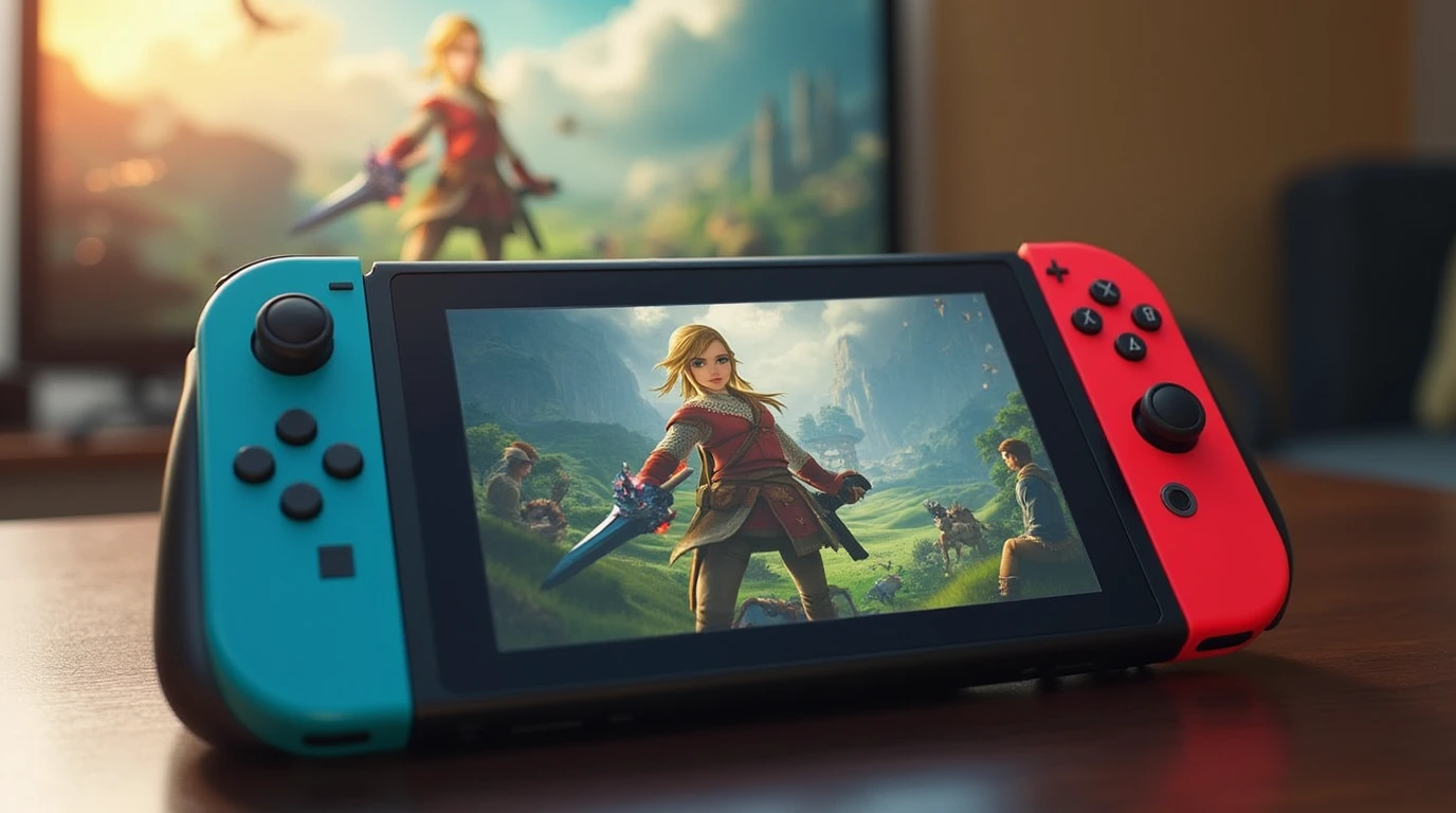 تصویری از کنسول نینتندو سوییچ (Nintendo Switch)