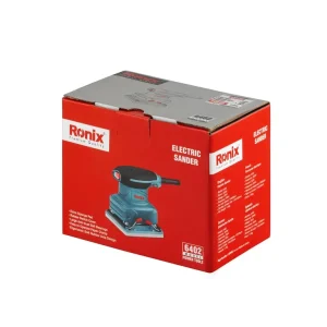 تصویر جعبه بسته بندی سنباده لرزان برقی 220 وات رونیکس مدل 6402