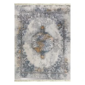 فرش ۱۲۰۰ شانه آکریلیک فلورانس نقرهای