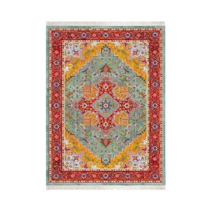 فرش ابریشم نماماشینی ۱۲۰۰ شانه کد T1088