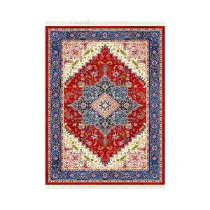 فرش ابریشم نما ماشینی ۱۲۰۰ شانه کد T1089