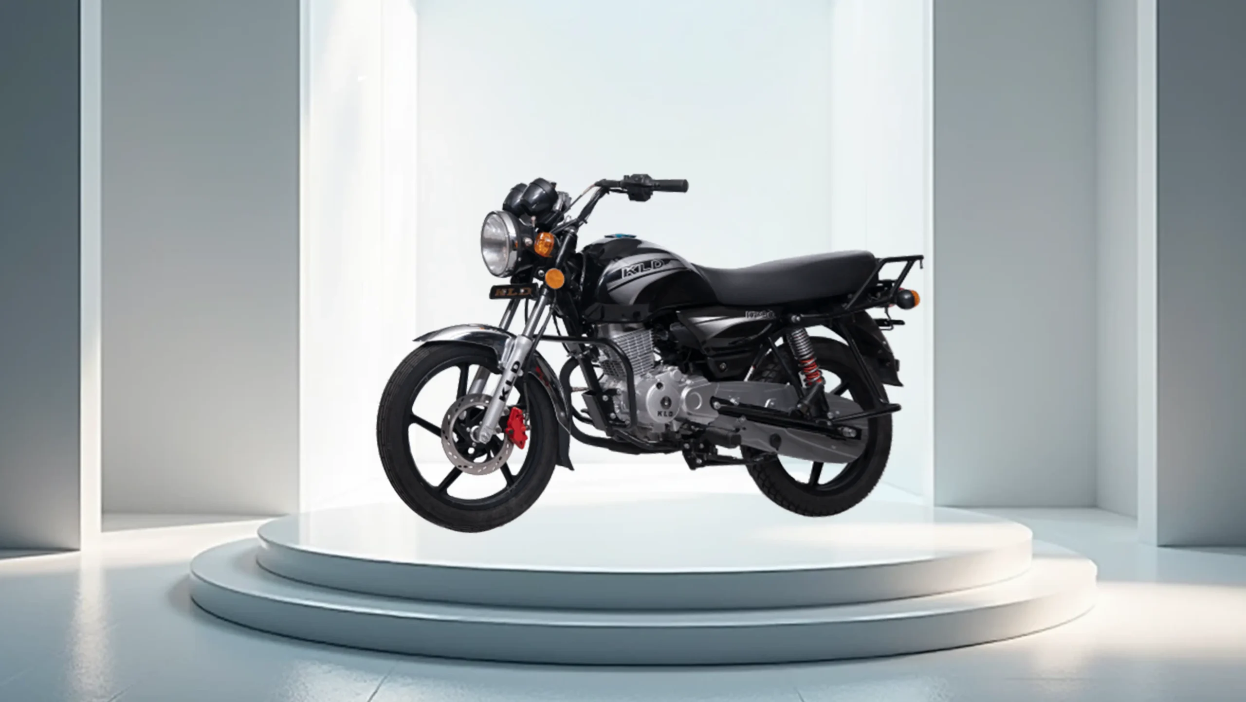 تصویری از یک موتور سیکلت کبیر موتور KLD K200 